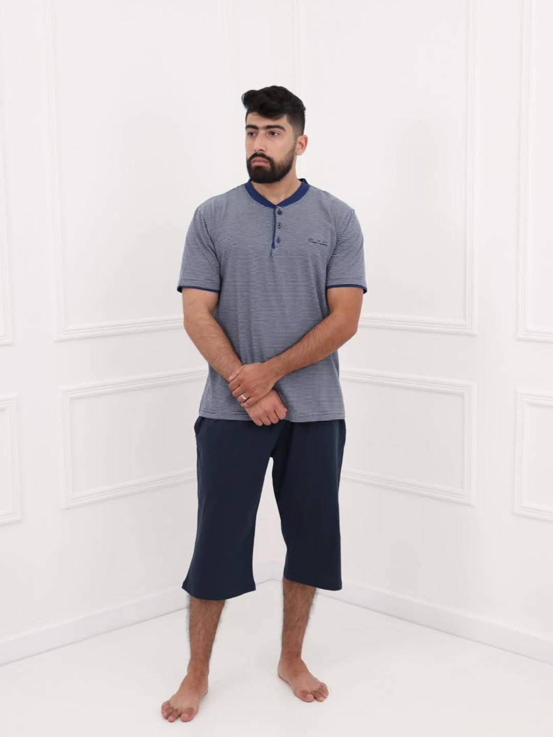 Pyjamas Homme – Longs & Pantacourts | Confort & Élégance