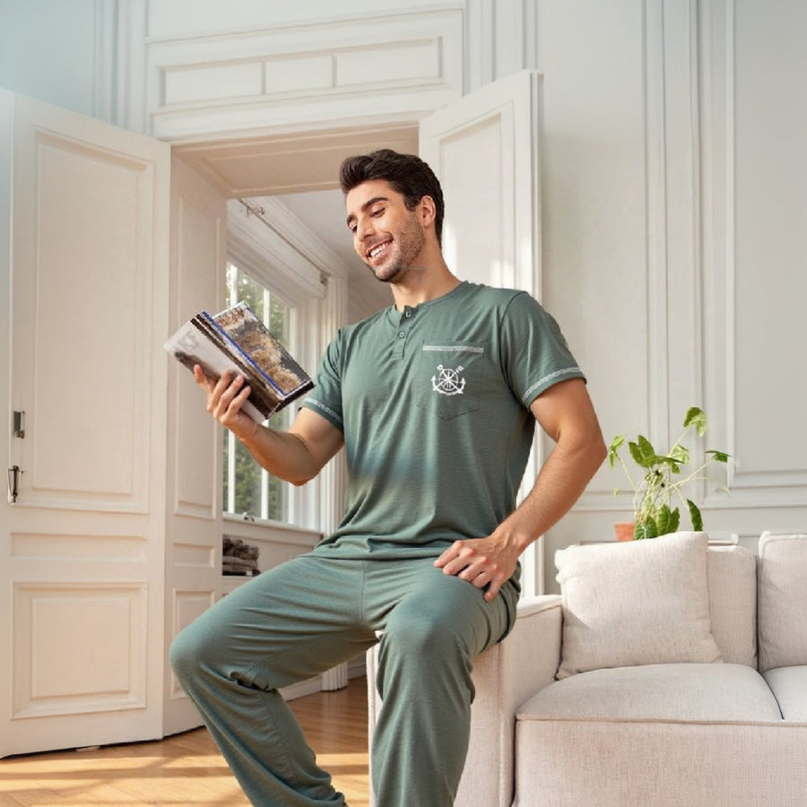 Pyjamas d’été – Confort & style  (l’ancre )