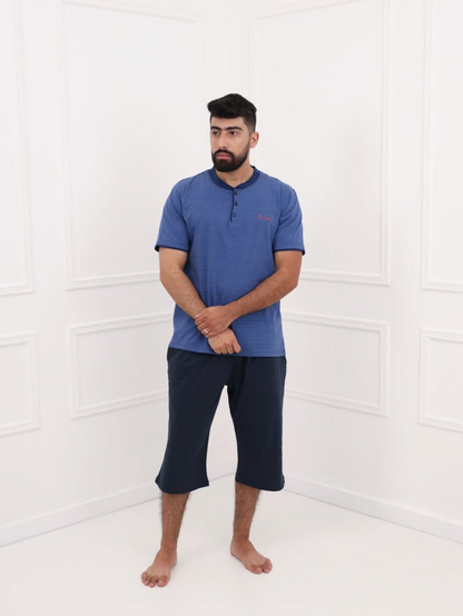 Pyjamas Homme – Longs & Pantacourts | Confort & Élégance