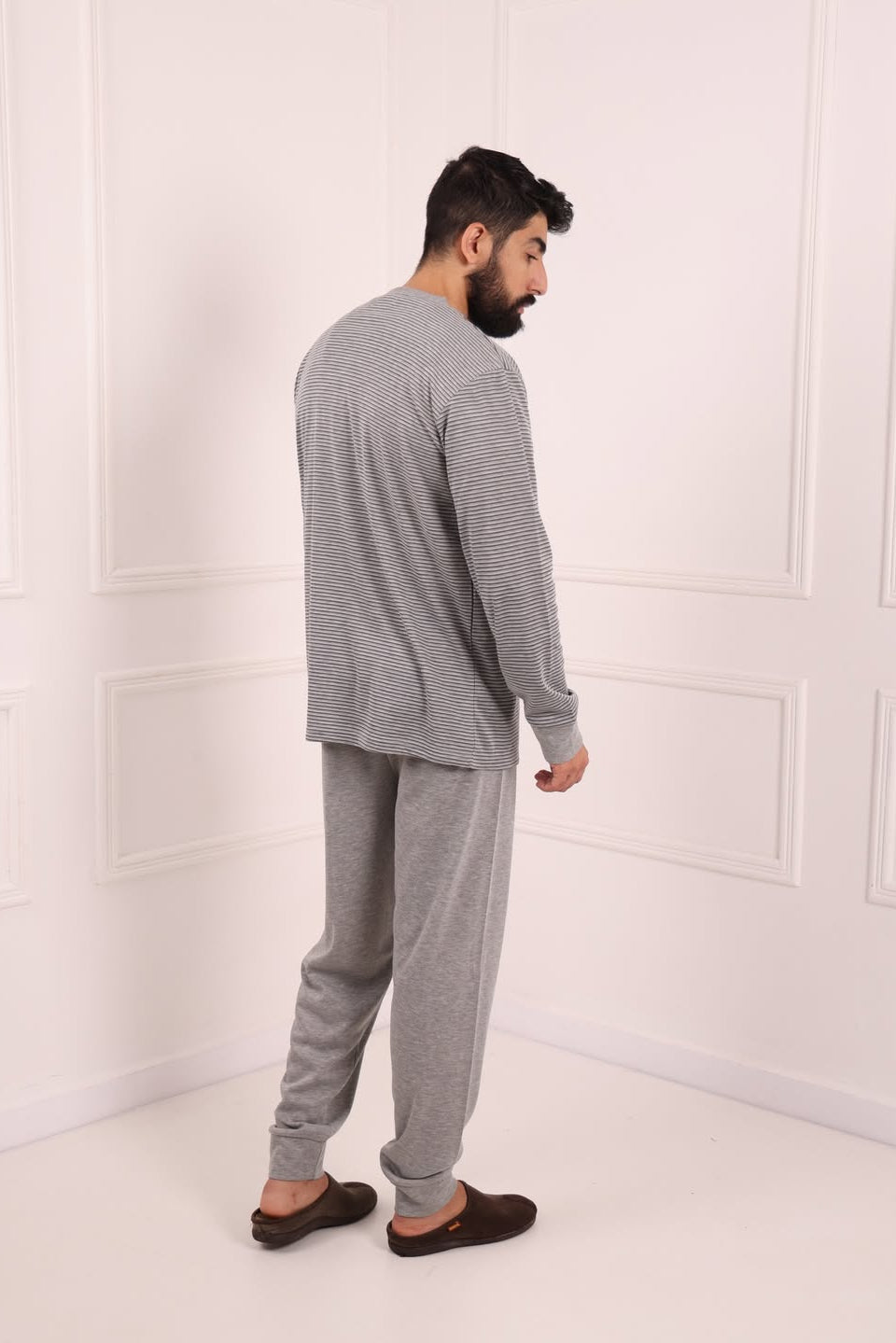 Pyjama confortable pour homme gris Maroc