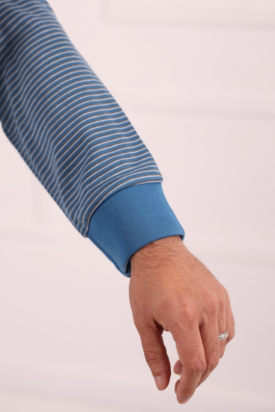 Pantalon pyjama homme bleu coton Maroc