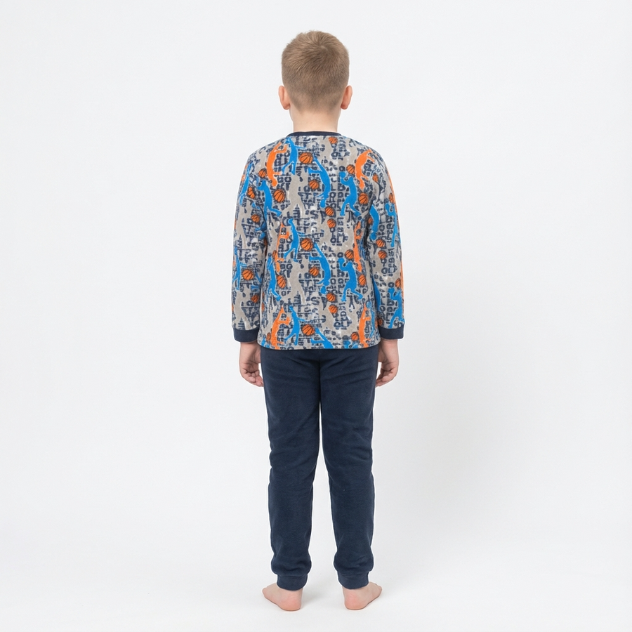 Pyjama Garçon Polaire « Graphiques » –| Fabrication Espagnole 🇪🇸