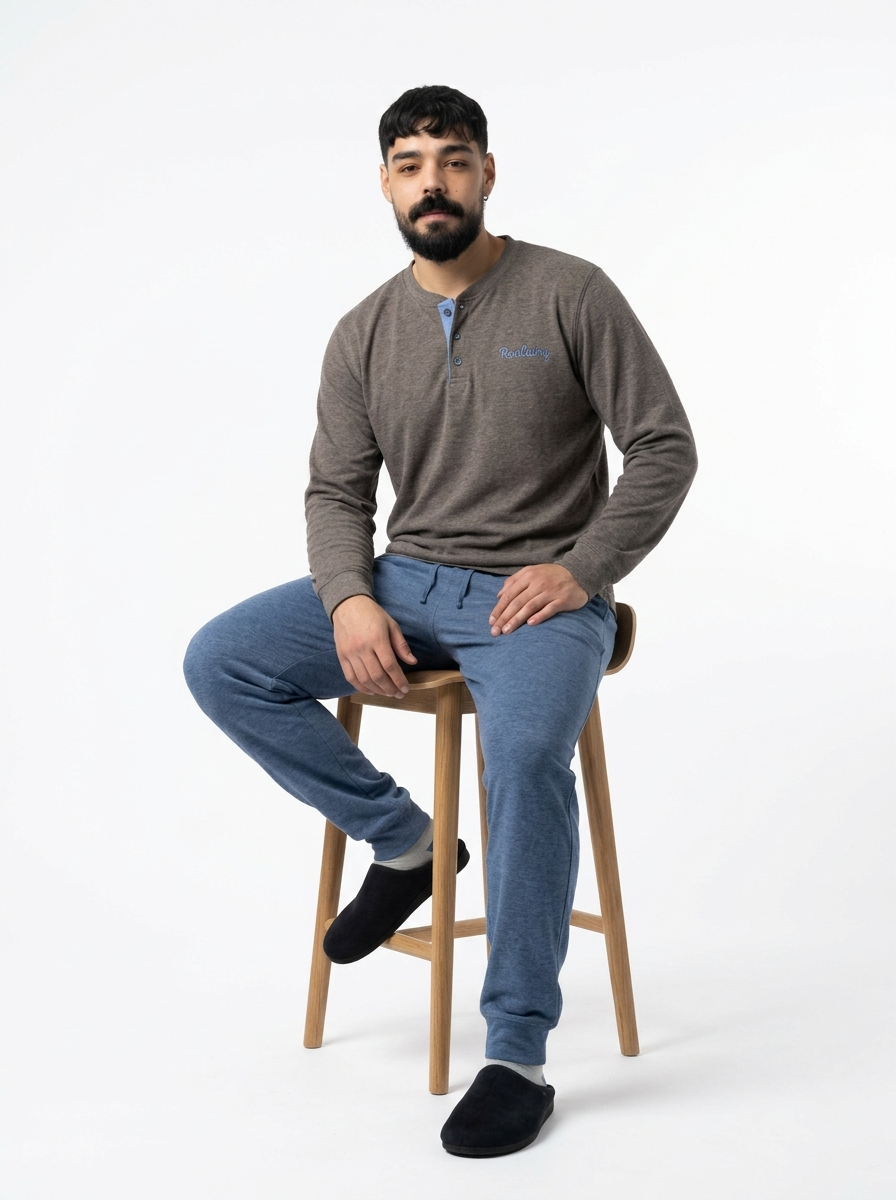 Pyjama Homme Marron – Style Cosy