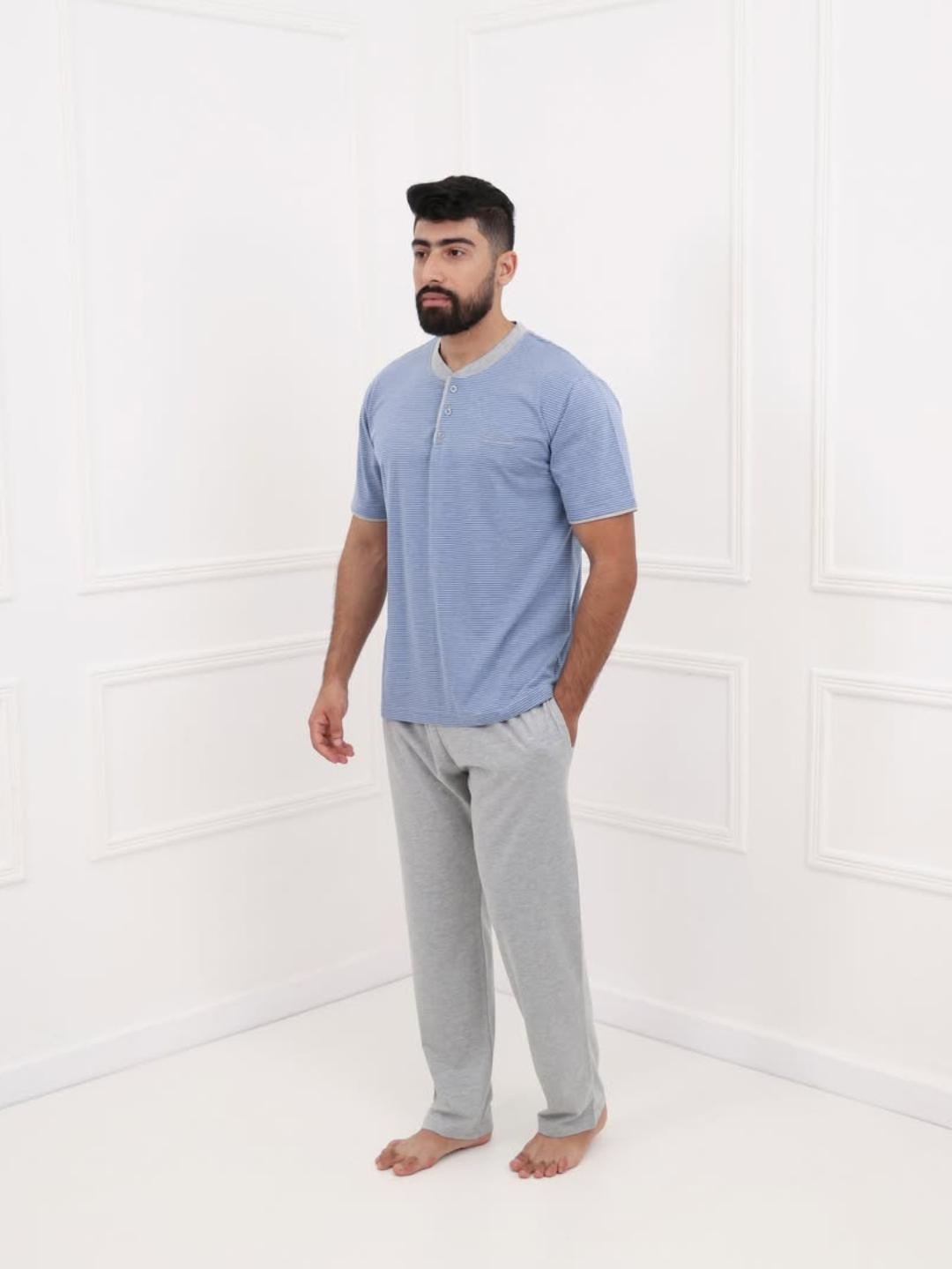 Pyjama homme premium Maroc – Qualité supérieure et style raffiné