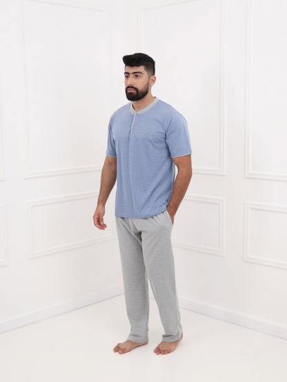 Pyjama homme premium Maroc – Qualité supérieure et style raffiné