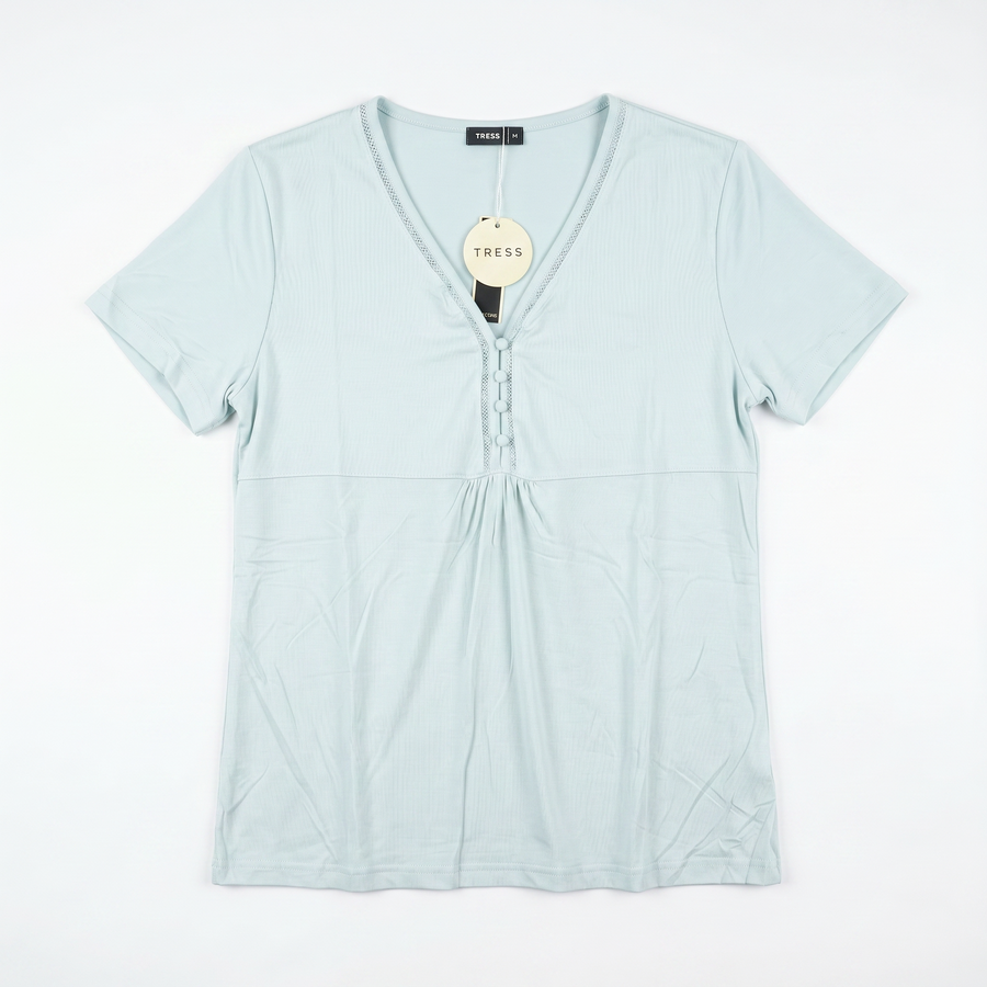 Pyjama Femme Vert Menthe Élégant – Importé d’Espagne 🇪🇸